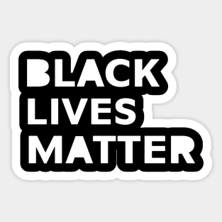 Black lives matter Sticker